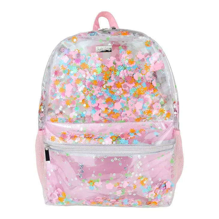 Confetti Clear Backpack