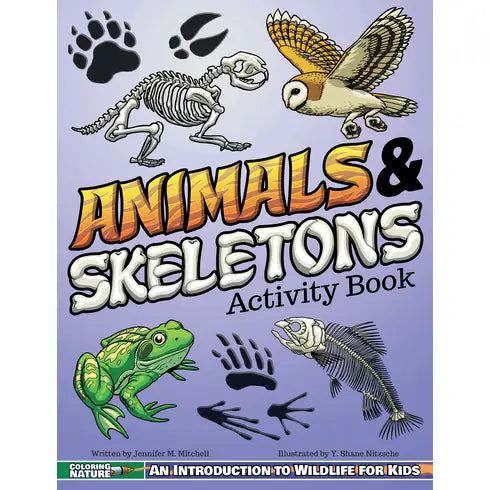 Animals and Skeletons Activity Book